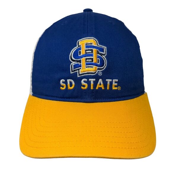 SD State South Dakota State Snapback Mesh Back Hat Embroidered Logo W/Tags NCAA - Picture 1 of 8